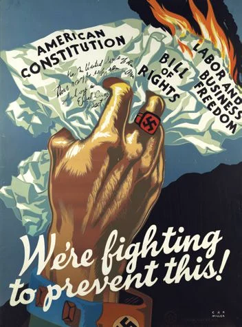Vitage World War 2 Poster