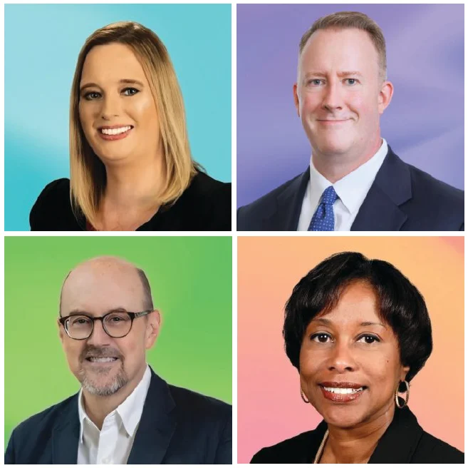 Lindsay Abt, chair; John Ruffier, vice chair; Craig Collin, secretary; and Marcellene Baugh, treasurer.