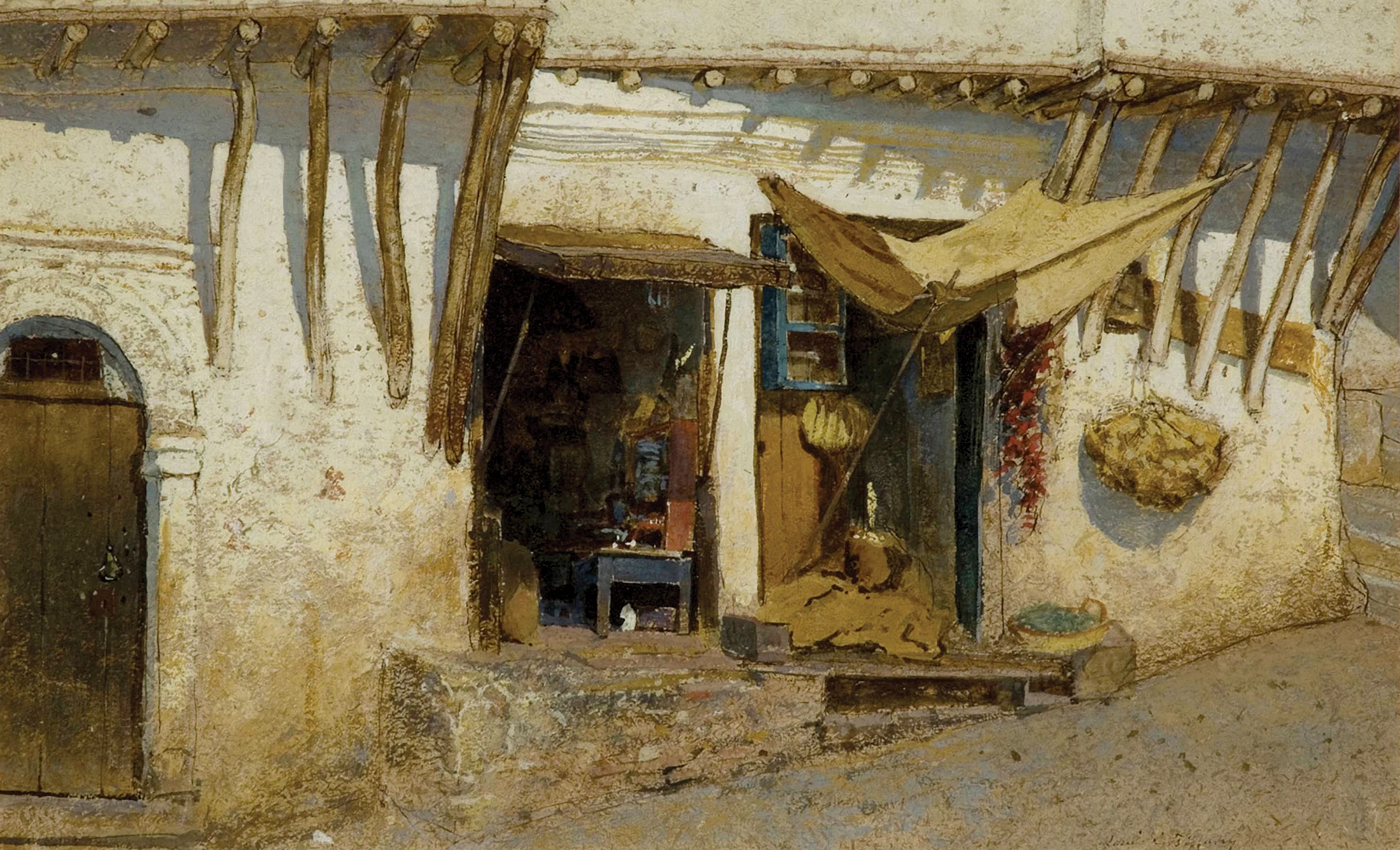 Shop in Algiers by Louis Comfort Tiffany