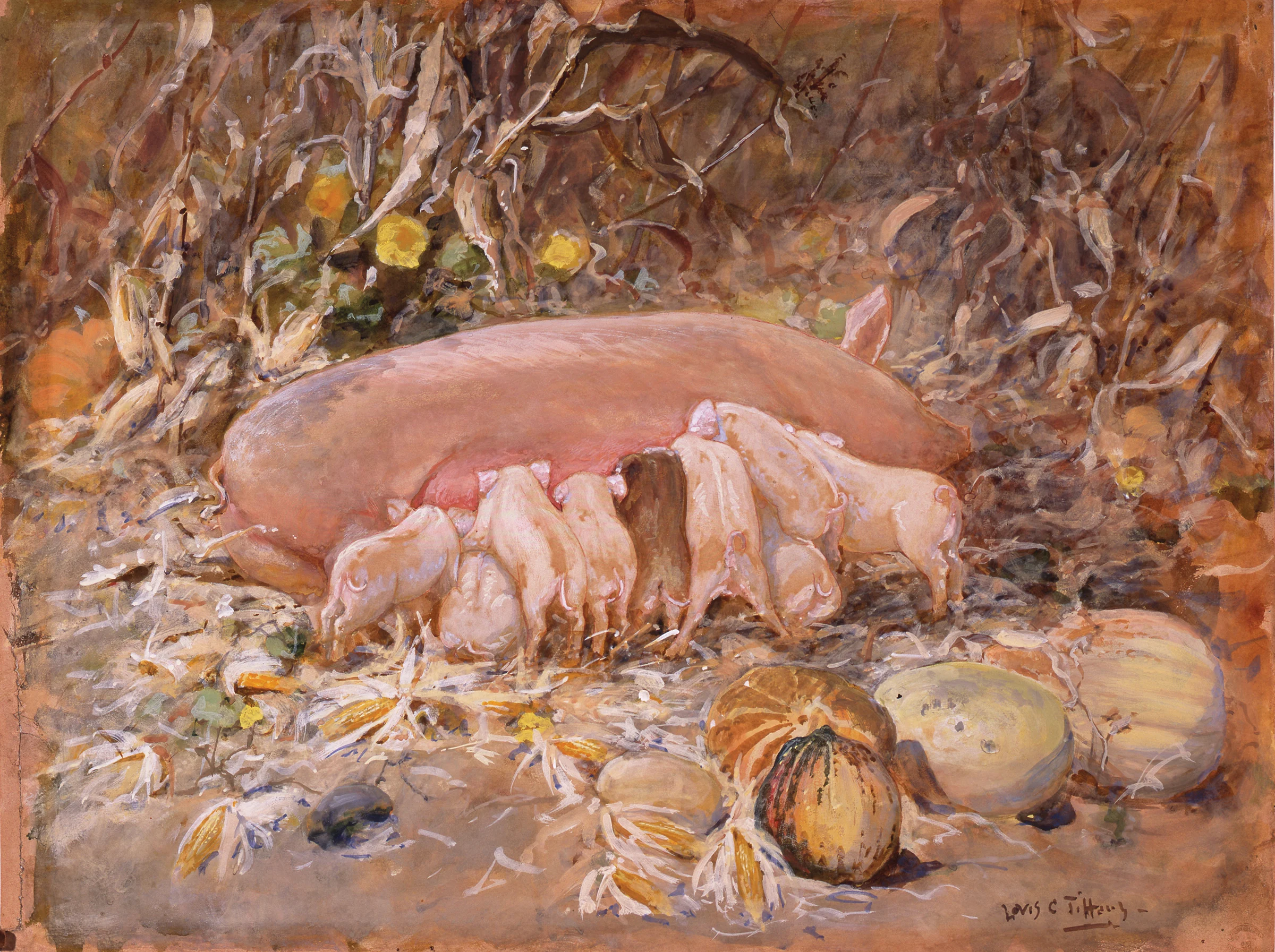 Abundance by Louis Comfort Tiffany