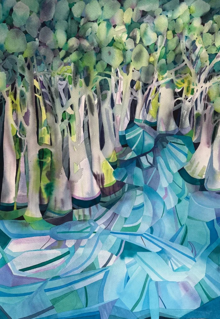 Spring Sanctuary by Melody F. Lozano