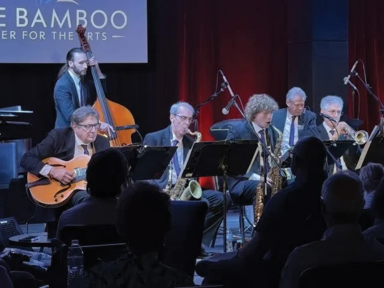 Musicians on stage
