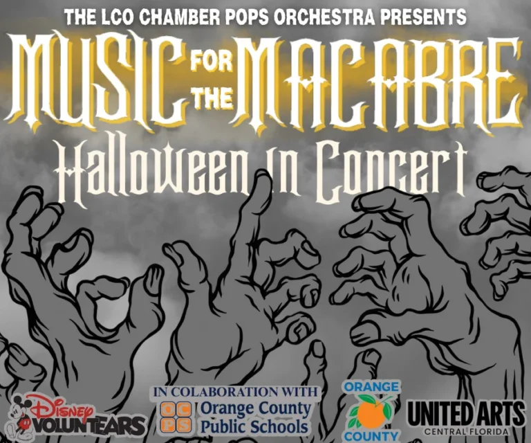 Music for the Macabre Halloween in Concert Poster