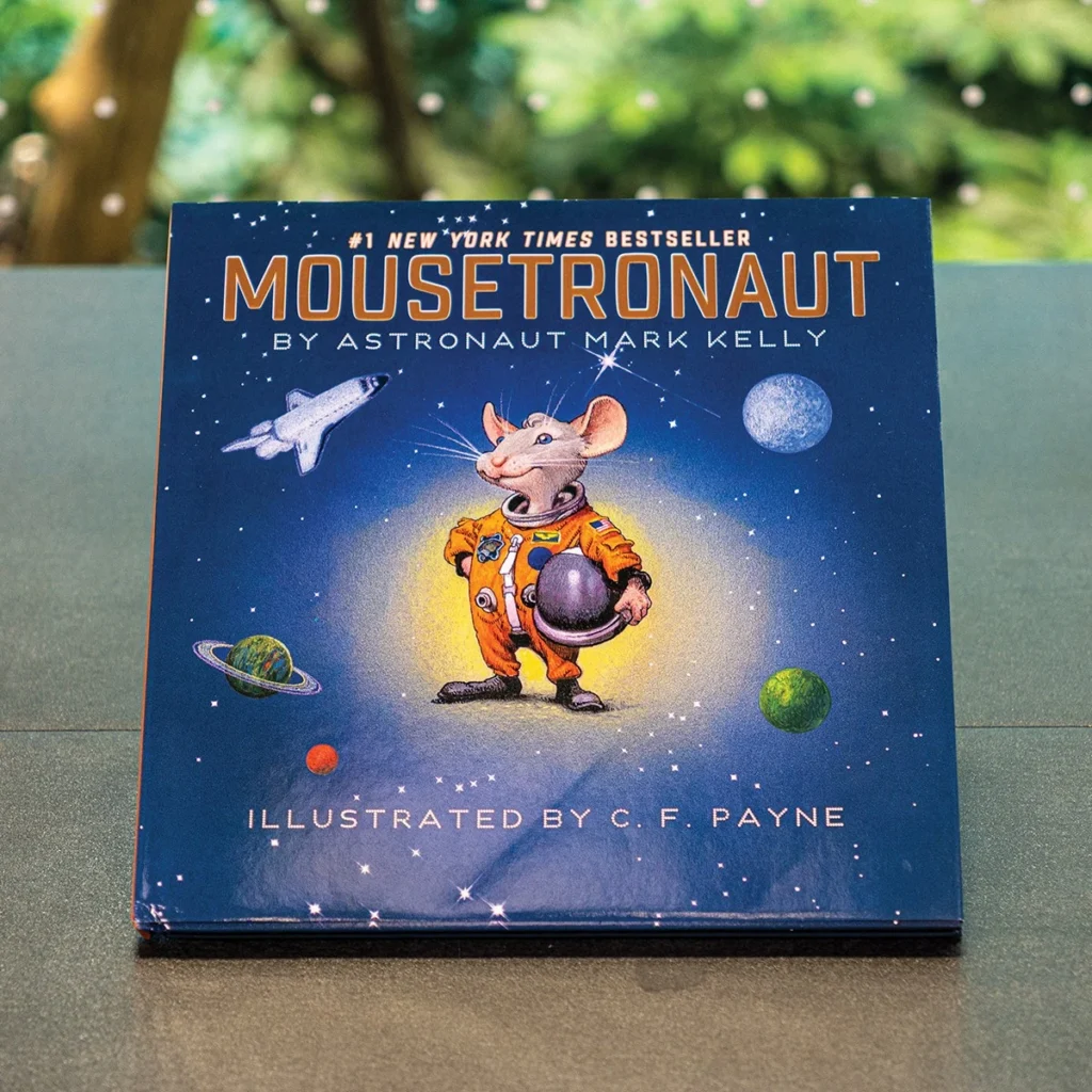 Mousetronaut children’s book by astronaut Mark Kelly